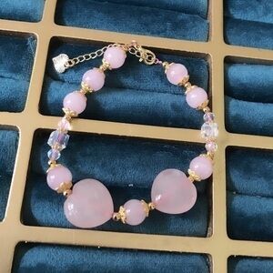COPY - Rose Quartz Gemstone Bracelet